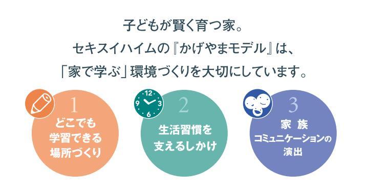 Other. "Kageyama model" for making "a child is extended, but the home learning environment.", Same is the practical living environment plan. 