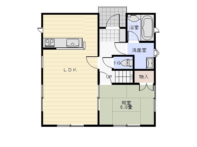 Floor plan. 19,800,000 yen, 4LDK, Land area 153.86 sq m , Building area 95.58 sq m 1F