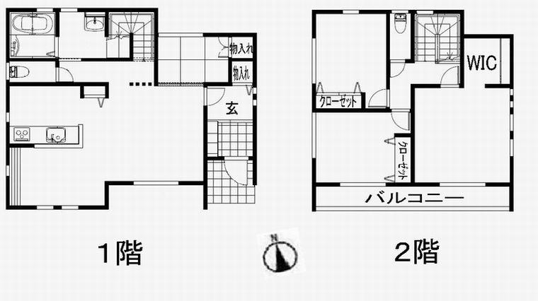 Floor plan. (Tomizawa Building D), Price 24.5 million yen, 3LDK+S, Land area 234.35 sq m , Building area 101.02 sq m