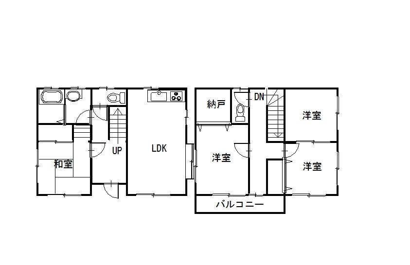 Floor plan. 12.5 million yen, 4LDK + S (storeroom), Land area 330.89 sq m , Building area 330 sq m floor plan