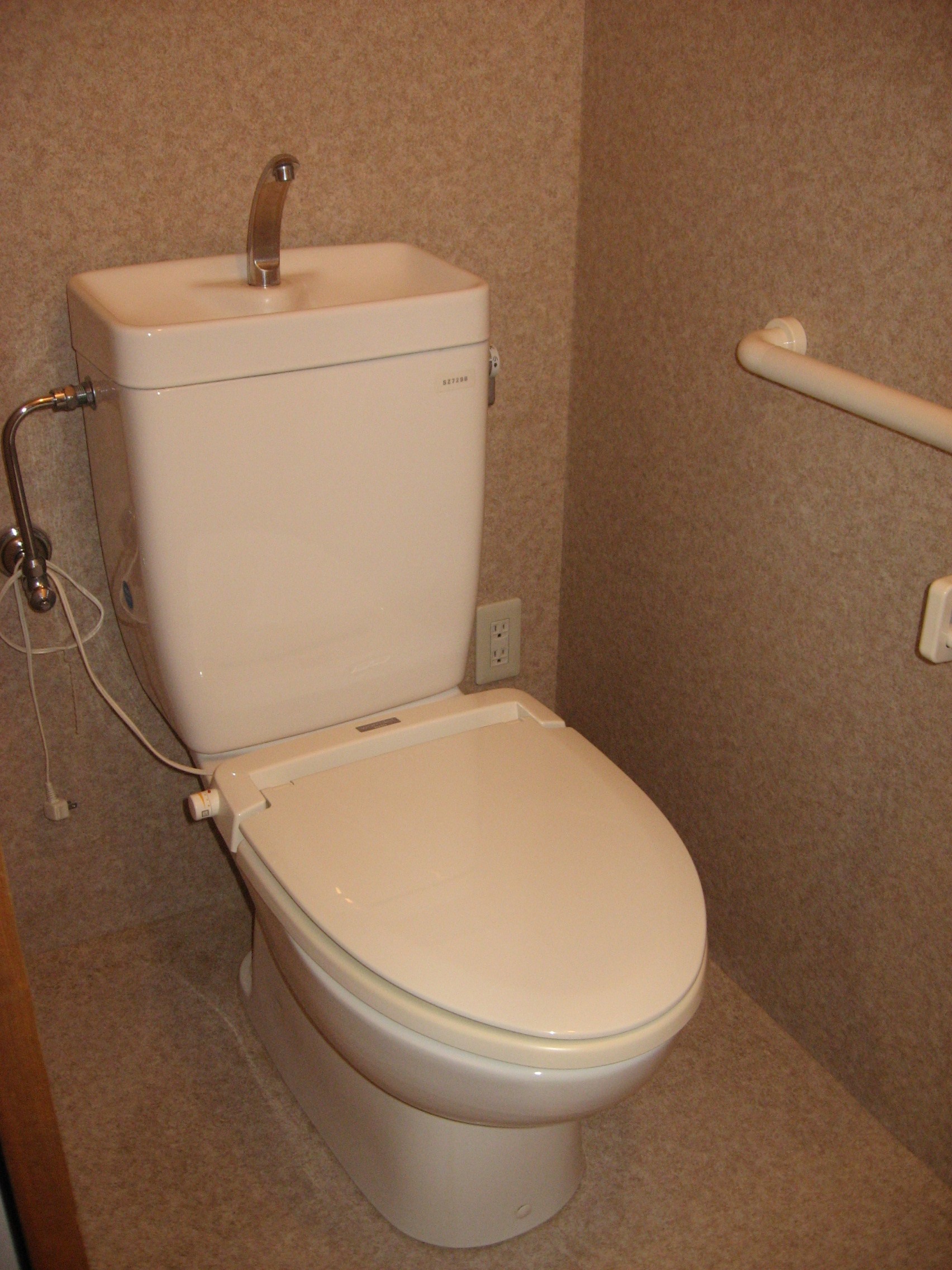 Toilet. Western-style toilet seat (with heating toilet seat)