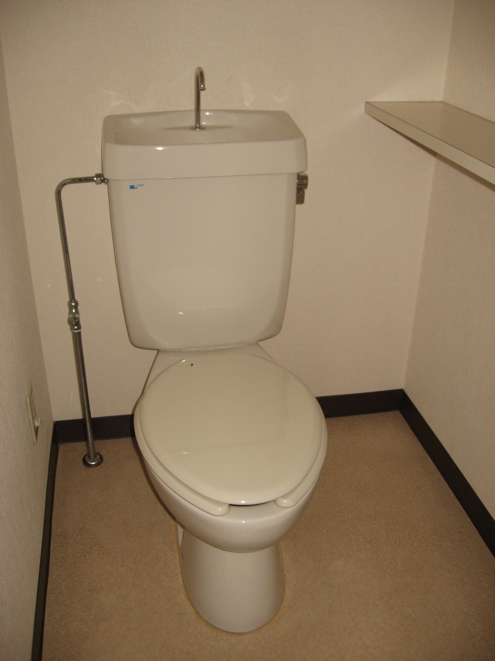 Toilet. Western-style toilet