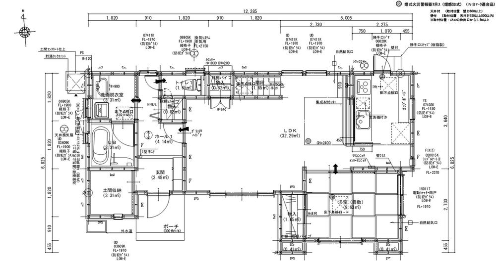Floor plan. 30,800,000 yen, 3LDK, Land area 247.55 sq m , Building area 122.54 sq m 1 floor
