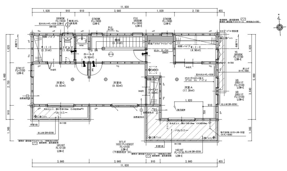 Floor plan. 30,800,000 yen, 3LDK, Land area 247.55 sq m , Building area 122.54 sq m 2 floor