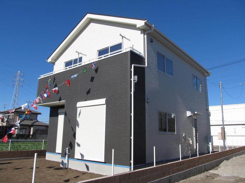 Rendering (appearance). Plan is the outer wall to finish a simple outer wall with a self-cleaning function to wash off the dirt in rainwater