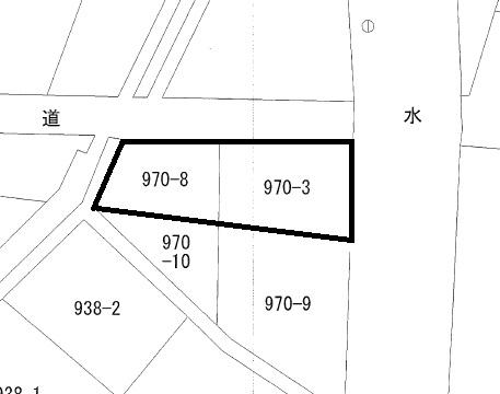 Compartment figure. Land price 8.09 million yen, Land area 223.03 sq m