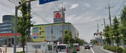 Home center. Yamada Denki Tecc Land New Ota Iida-cho store (hardware store) to 2128m