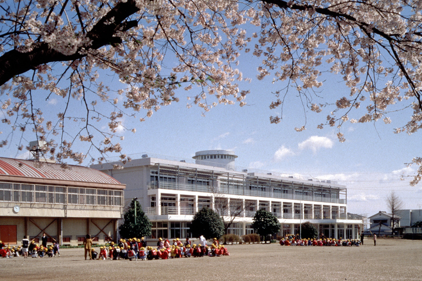 Primary school. Ota City Kyuhaku to elementary school (elementary school) 1435m