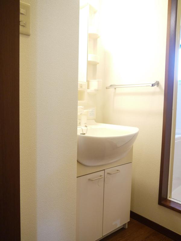 Washroom. Shampoo dresser with