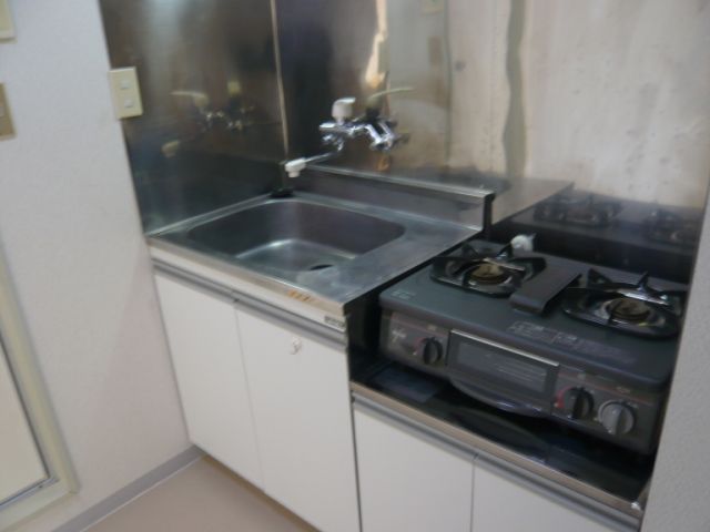 Kitchen. Stove with self-catering pat