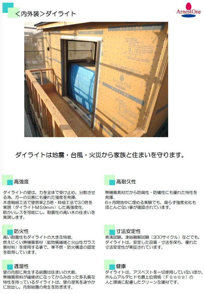 Construction ・ Construction method ・ specification. Dairaito method