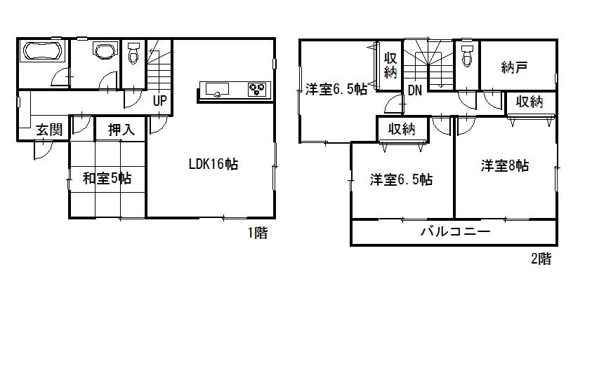 Floor plan. 17.8 million yen, 4LDK + S (storeroom), Land area 167.55 sq m , Building area 102.87 sq m floor plan
