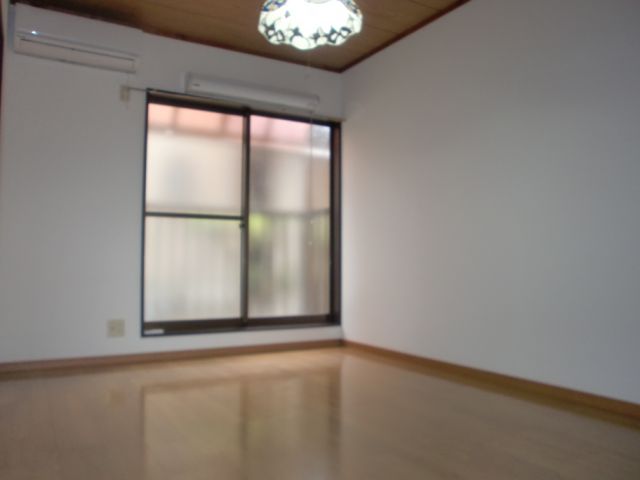Living and room. Pre-renovation from Japanese-style room in a beautiful flooring. 