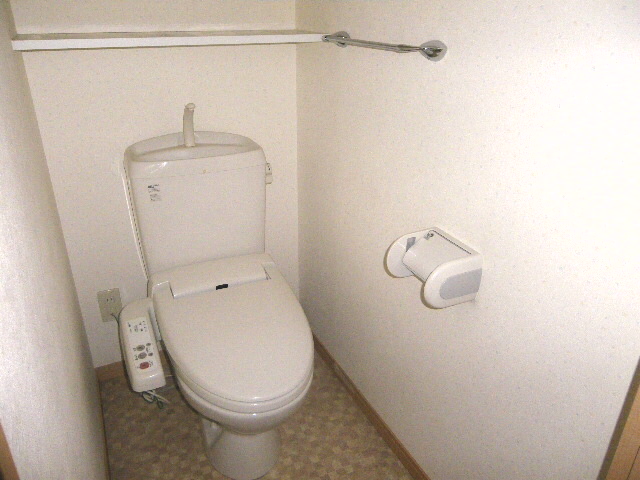 Toilet. Cute lighting toilet. 