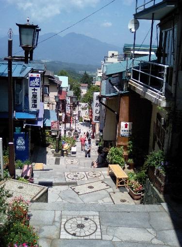 Other Environmental Photo. Ikaho Onsen 6135m until the stone steps the city