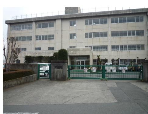 Primary school. Shibukawa Municipal Toyoaki to elementary school 985m