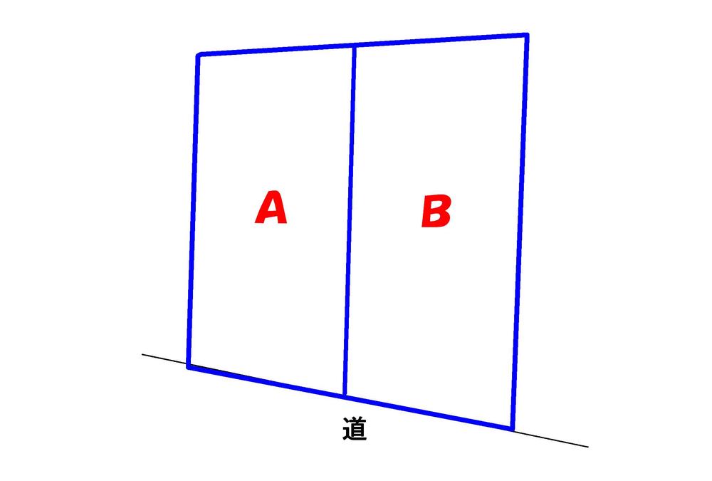 Compartment figure. Land price 5.58 million yen, Will land area 204.08 sq m A compartment B section: 256.68 sq m (77.65 square meters) 7,020,000 yen There will!