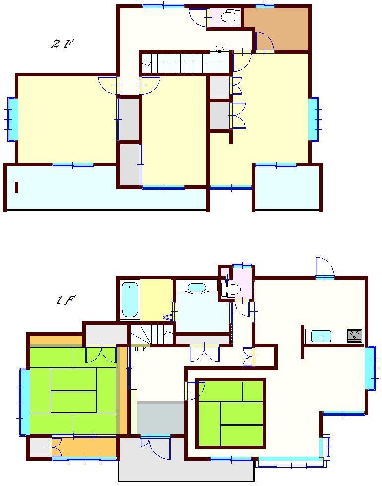 Floor plan. 14.2 million yen, 4LDK, Land area 233.98 sq m , Building area 150.71 sq m floor plan