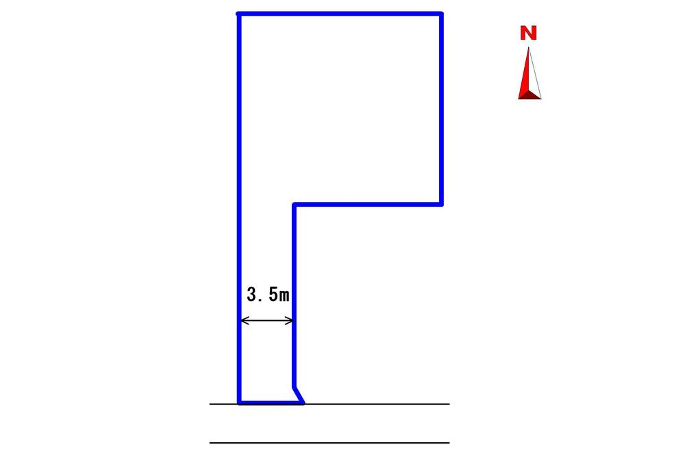 Compartment figure. Land price 17,880,000 yen, Land area 227.37 sq m