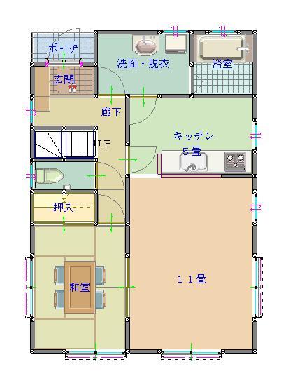 Floor plan. 18,800,000 yen, 4LDK, Land area 203.3 sq m , Building area 105.99 sq m 1 floor