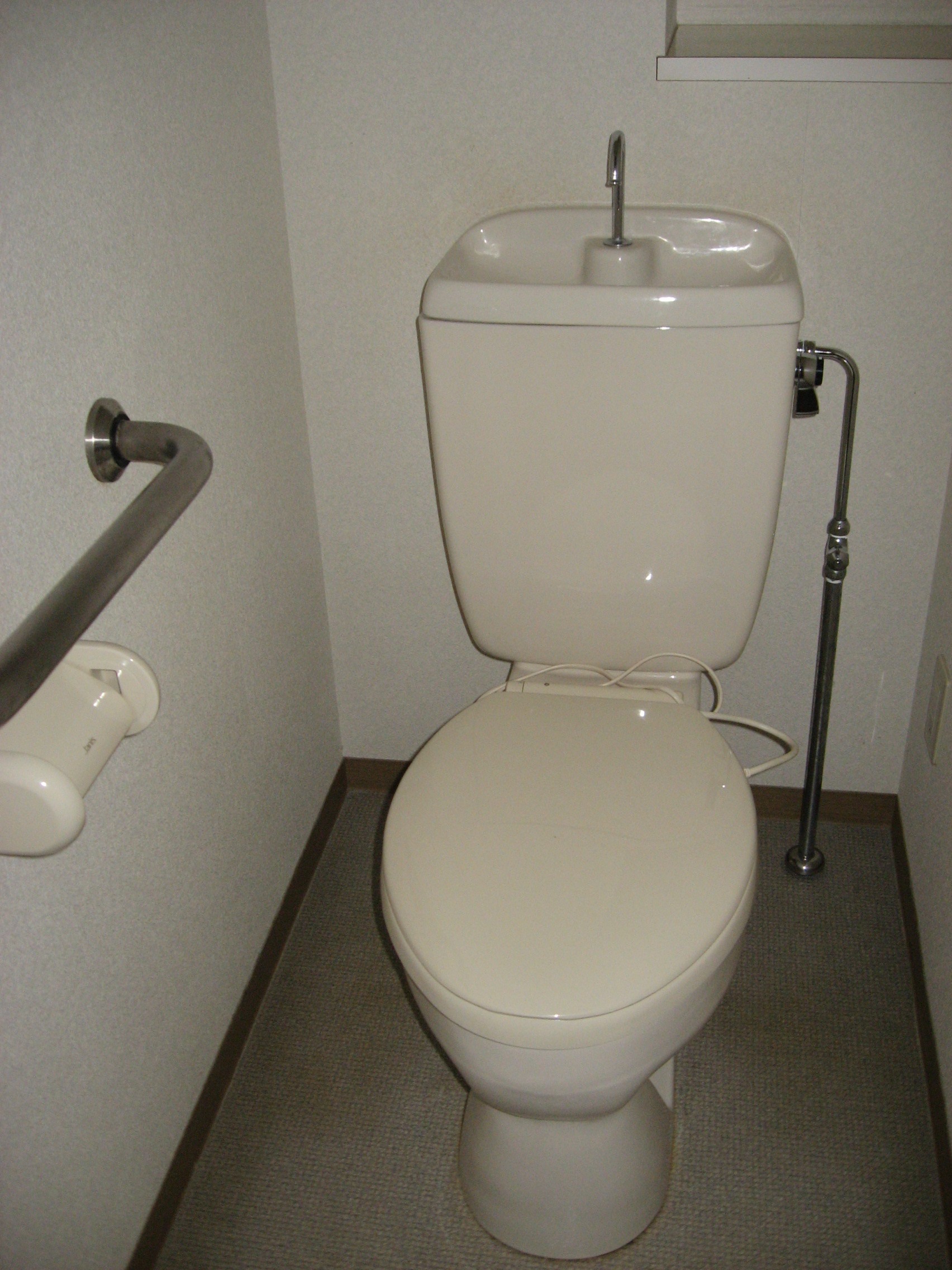 Toilet. Western-style toilet