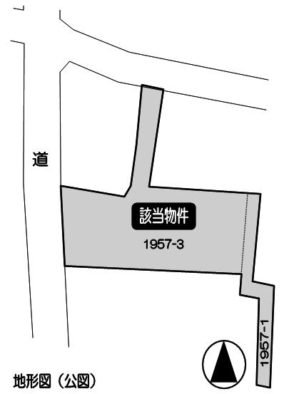 Compartment figure. Land price 12.9 million yen, Land area 694 sq m compartment view