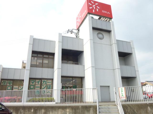 Bank. Takasakishin'yokinko Toyooka to the branch 771m