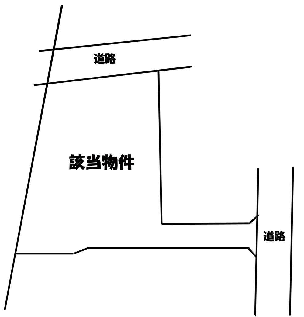 Compartment figure. Land price 28 million yen, Land area 374.47 sq m topographic map