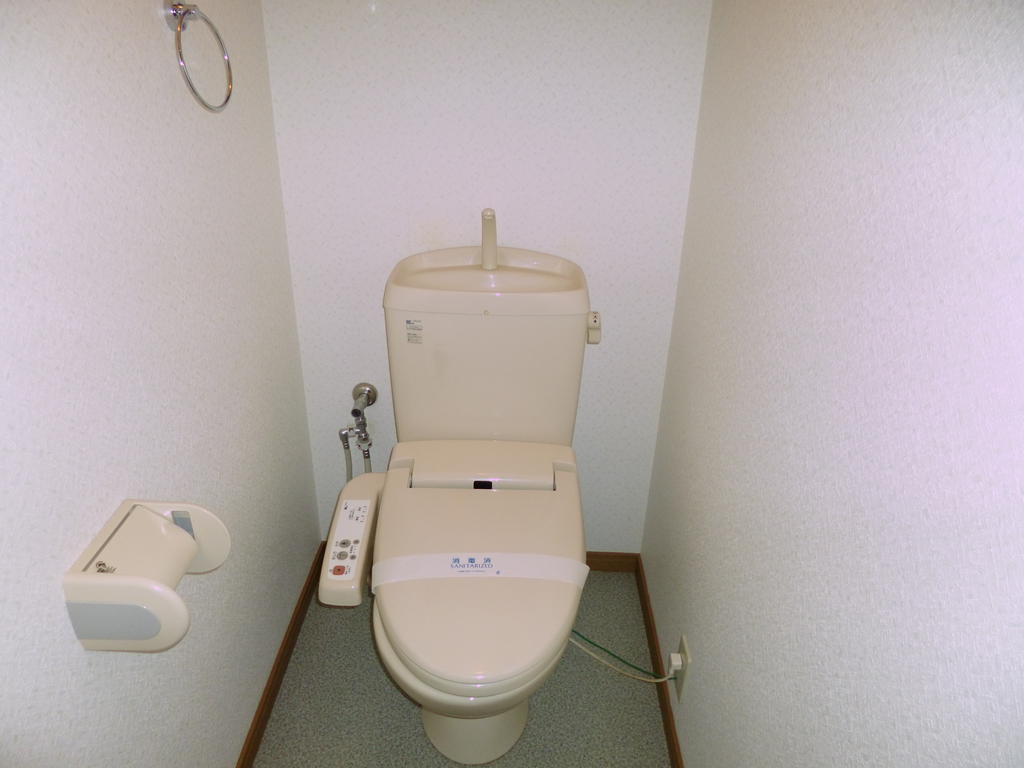 Toilet. With Washlet