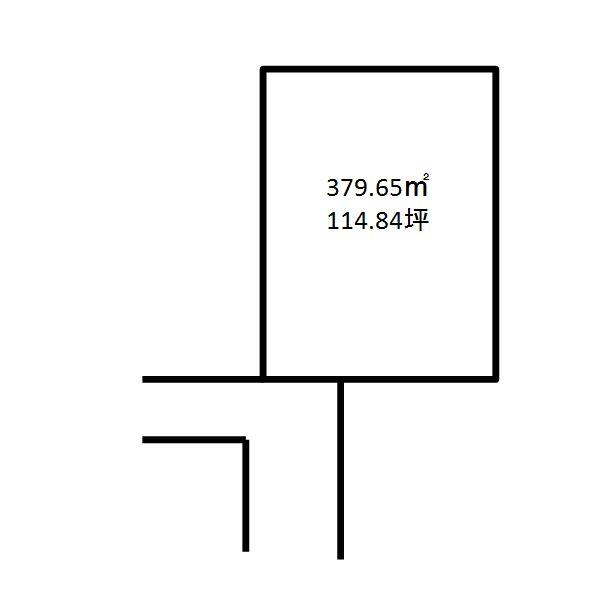 Compartment figure. Land price 7 million yen, Land area 379.65 sq m