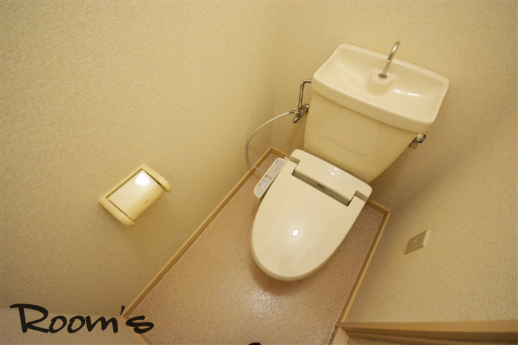 Toilet. Washlet toilet. 