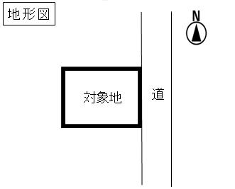 Compartment figure. Land price 4.88 million yen, Land area 97.64 sq m terrain