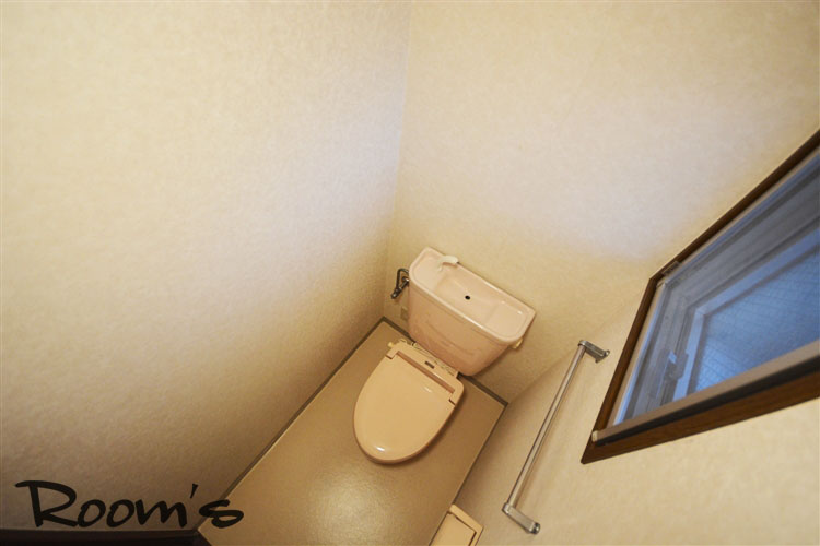 Toilet. There was even in winter in heating toilet seat.
