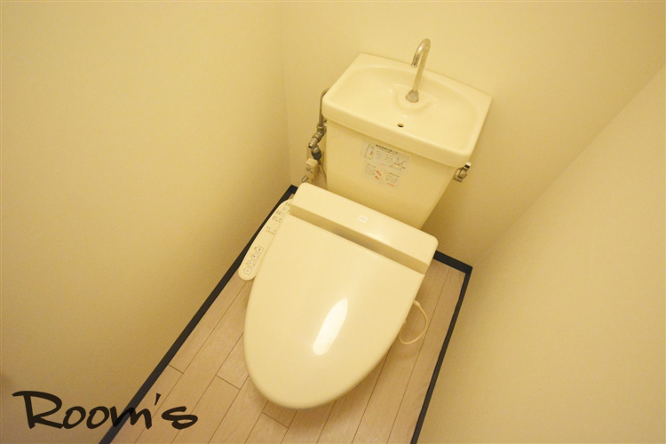 Toilet. Washlet toilet. 