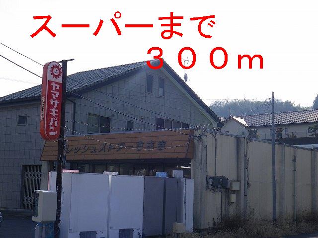 Supermarket. 300m to Super Sasaki (Super)