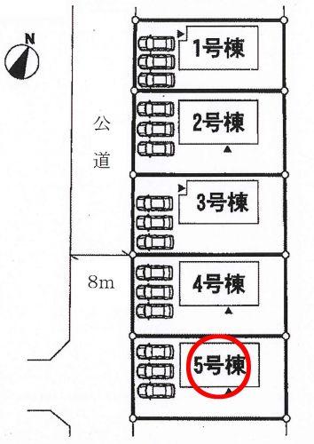 Compartment figure. 23.8 million yen, 4LDK, Land area 189.4 sq m , Building area 103.68 sq m parking parallel three or more OK! 