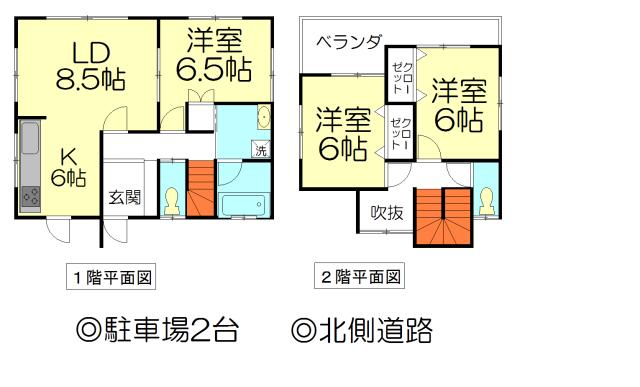 Floor plan. 8.8 million yen, 3LDK, Land area 188.9 sq m , Building area 77.83 sq m floor plan