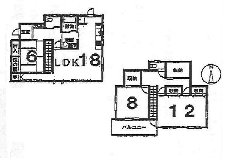 Floor plan. 16 million yen, 3LDK + S (storeroom), Land area 303.08 sq m , Building area 126.69 sq m