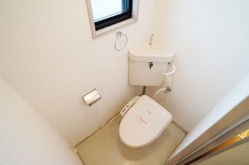 Toilet. With Washlet