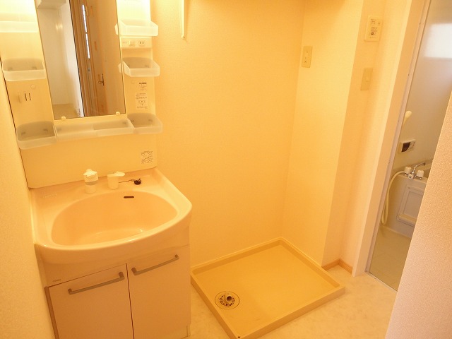 Bath. Shampoo dresser ・ With Laundry Area
