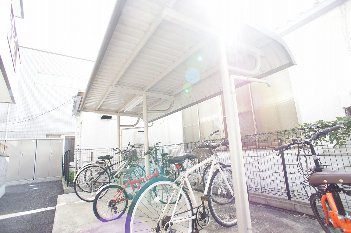 Other common areas. Is a bicycle parking lot. 