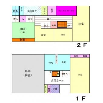 Floor plan. 28.5 million yen, 5LDK, Land area 371.36 sq m , Building area 221.09 sq m