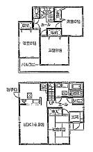 Floor plan. (Building 2), Price 19,400,000 yen, 4LDK, Land area 229.08 sq m , Building area 105.58 sq m