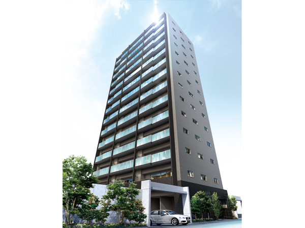 Buildings and facilities. Reflecting the high dignity and value to its appearance, Gem of Tower Residence. While it issued a dignified presence of the 14-storey, It is simple and stylish beautiful design, Makes you feel sophisticated urban breath. (Exterior view)