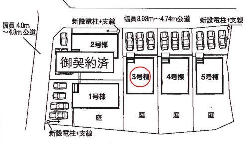Compartment figure. 20.8 million yen, 4LDK, Land area 197.52 sq m , Building area 105.99 sq m parking parallel three OK! 