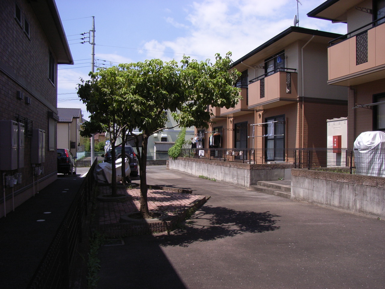 Other common areas. Shared courtyard. 