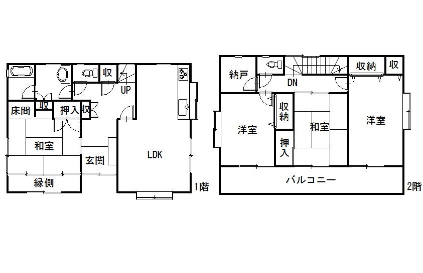 Floor plan. 11.1 million yen, 4LDK + S (storeroom), Land area 219.59 sq m , Building area 105.99 sq m floor plan