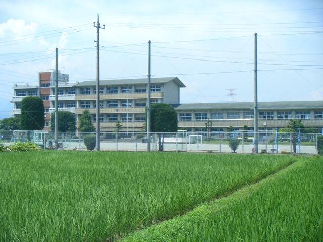 Junior high school. Until in Toyooka 918m