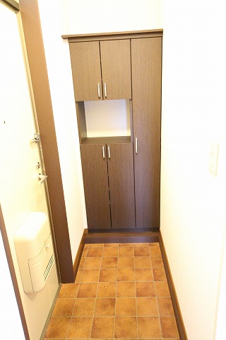 Entrance. Can be stored considerable volume! ! With umbrella stand and open the door