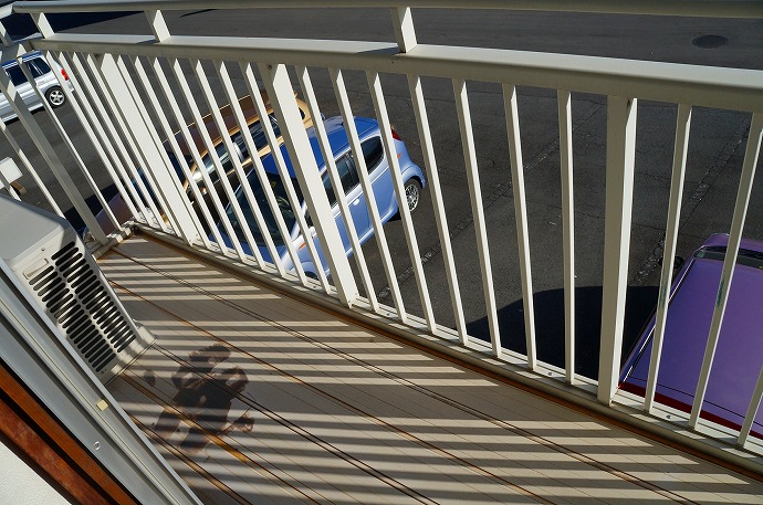 Balcony. Sunny balcony